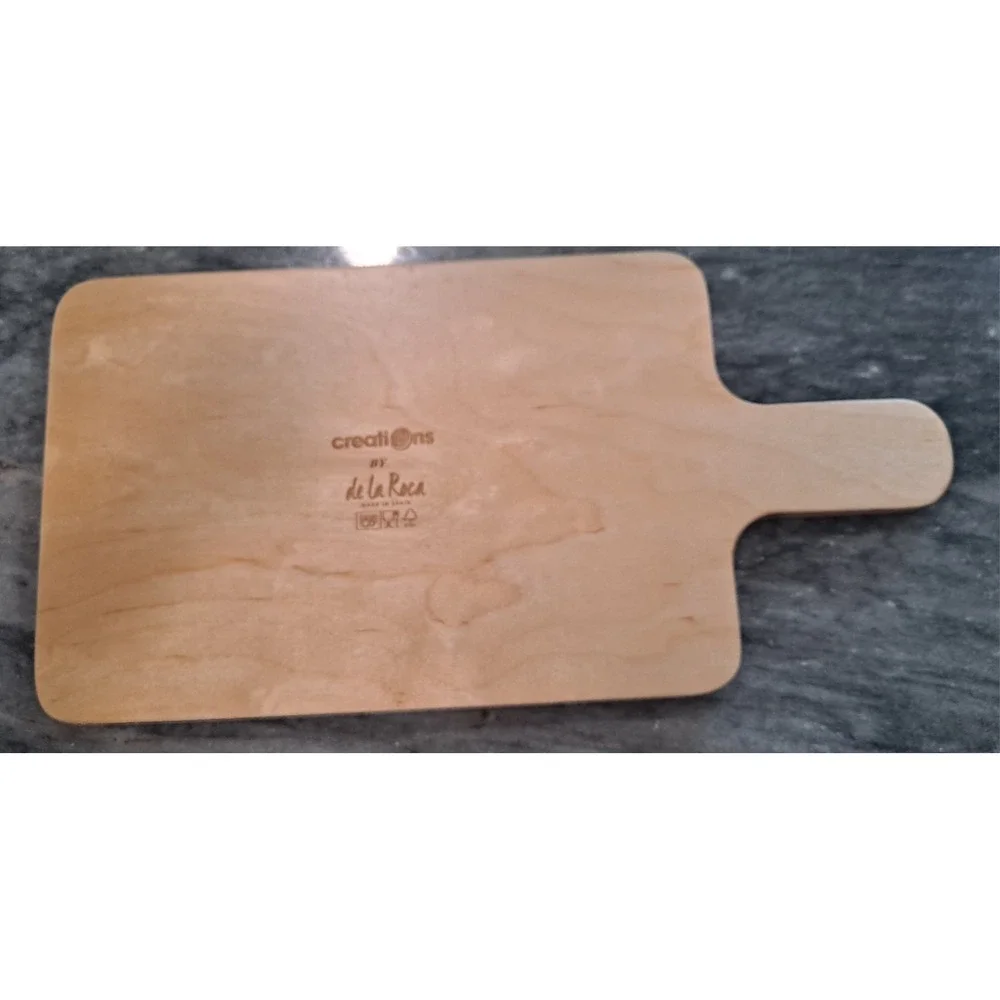 Birch Wood Creations By De La Roca‎ Cutting Board Made In Spain
